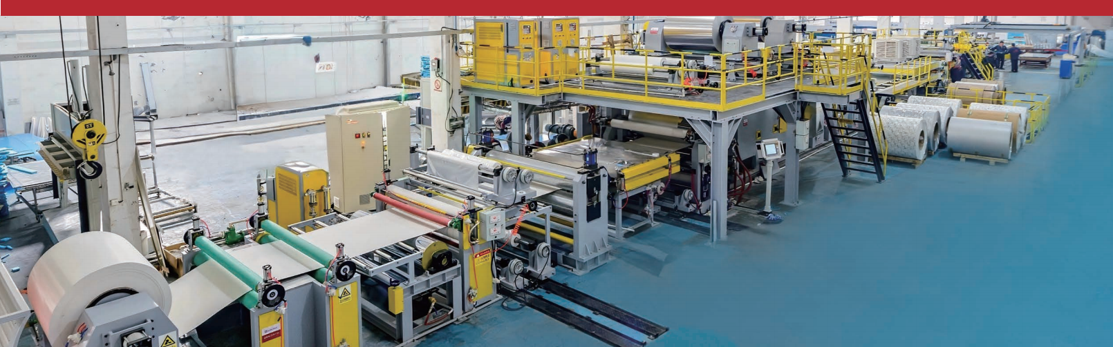 Linea di produzione di pannelli compositi con nucleo in alluminio 3D