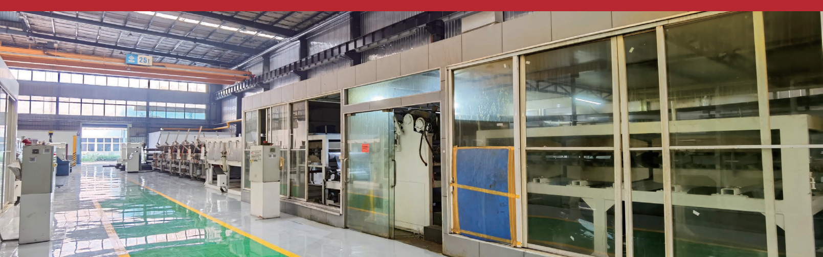Linea di produzione di rivestimento colorato in lamina per aria condizionata