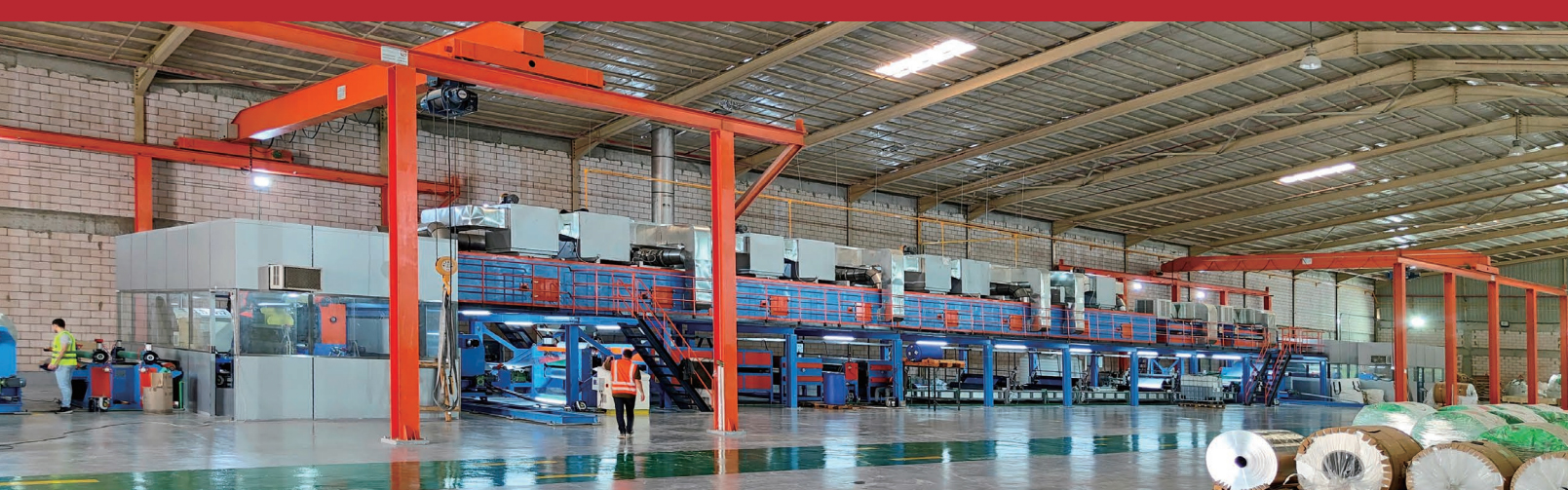 Linea di produzione di cottura a forno singolo con rivestimento in alluminio monocolore