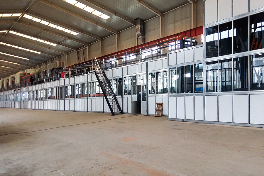 Linea di produzione di rivestimento colorato in foglio di alluminio per contenitori per alimenti