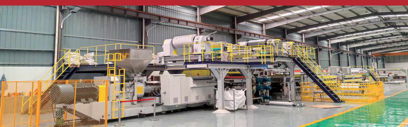Linea di produzione di pannelli compositi in acciaio (SCP).